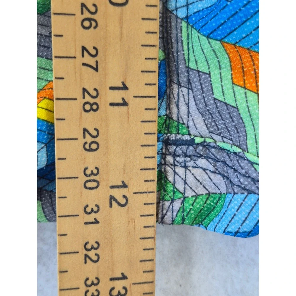 O'Neill Hyperfreak Board Shorts Geometric Print Multi Color Men's 33